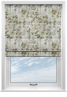 Aquarelle, Verdigris - Roman Blind